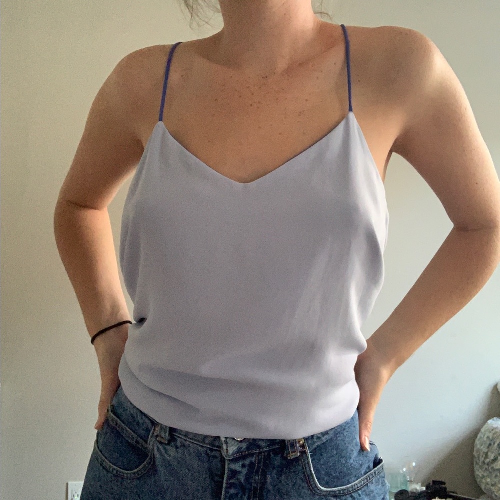 4 Way Reversible Top from Express Lilac/Purple
